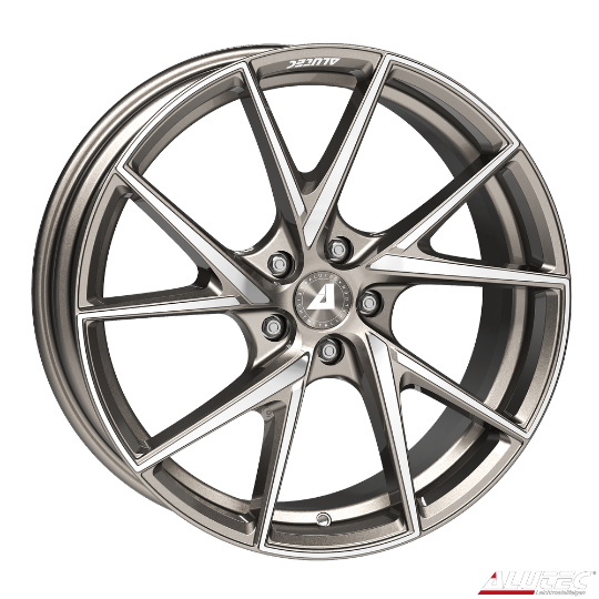 Alutec ADX.01 - metallic platinum front polished