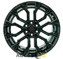 Khomen Wheels AZIMUT 2205 R22x9J 6x139.7 ET28 DIA78.1 Black