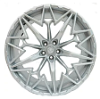 Khomen Wheels ZEUS 2202 R22x10J 5x112 ET25 DIA66.6 Khomen WheelsBrilliant Chrome - brilliant silve