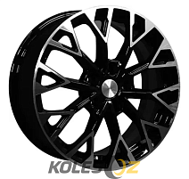 Khomen Wheels KHW1718 R17x7J 5x114.3 ET48 DIA67.1 Black
