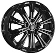 Khomen Wheels KHW1610 R16x6.5J 5x115 ET41 DIA70.1 Gray-FP - black