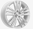 Скад Манчестер R19x7.5J 5x114.3 ET35 DIA67.1 Серебро - белый