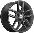 Khomen Wheels KHW1708 R17x6.5J 5x108 ET33 DIA60.1 F-Silver-FP - gray