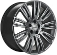 Khomen Wheels KHW2004 R20x8.5J 5x108 ET45 DIA63.3 Brilliant Silver - gray