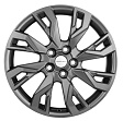 Khomen Wheels KHW1809 R18x7J 5x114.3 ET40 DIA66.5 Black-FP - gray