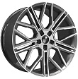 Khomen Wheels KHW2101 R21x10.5J 5x112 ET43 DIA66.6 Black-FP - gray-fp