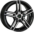 Megami MGM-1 R14x5.5J 4x100 ET39 DIA56.6 BKF - bkf