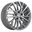 Khomen Wheels KHW1717 R17x7J 5x108 ET50 DIA63.3 Black-FP - f-silver-fp