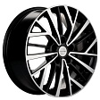 Khomen Wheels KHW1717 R17x7J 5x108 ET50 DIA63.3 Black-FP - black-fp
