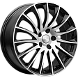 Скад Валенсия R18x7J 5x114.3 ET50 DIA67.1 Серебро - алмаз бархат