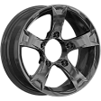 Кик Триал R15x6.5J 5x139.7 ET5 DIA110.1 Дарк платинум - кварц